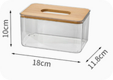Transparent Tissue Box Holder for Home and Office