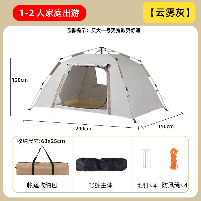 Winter Camping Tent for 5-8 People, Waterproof Set