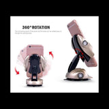 Transforming Car Phone Mount with Suction Cup Holder