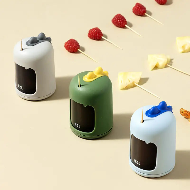 Cute Automatic Toothpick Holder Jar for Home & Restaurant