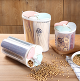 Transparent Storage Jar for Grains and Snacks