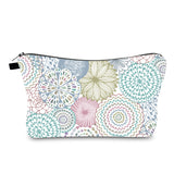 Floral Pattern Travel Makeup Bag and Accessories Pouch