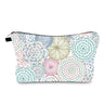 Floral Pattern Travel Makeup Bag and Accessories Pouch