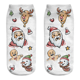 New 3D Printed Christmas Socks for Women