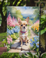 Chihuahua Spring Path Garden Flag