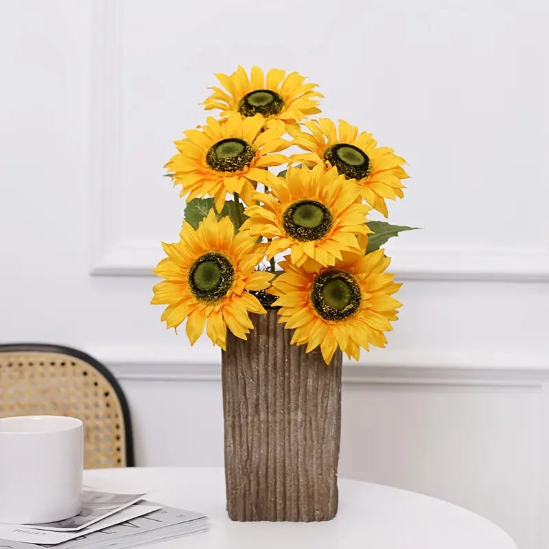 Artificial Sunflower Long Stem for Home and Party Decor