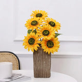 Artificial Sunflower Long Stem for Home and Party Decor