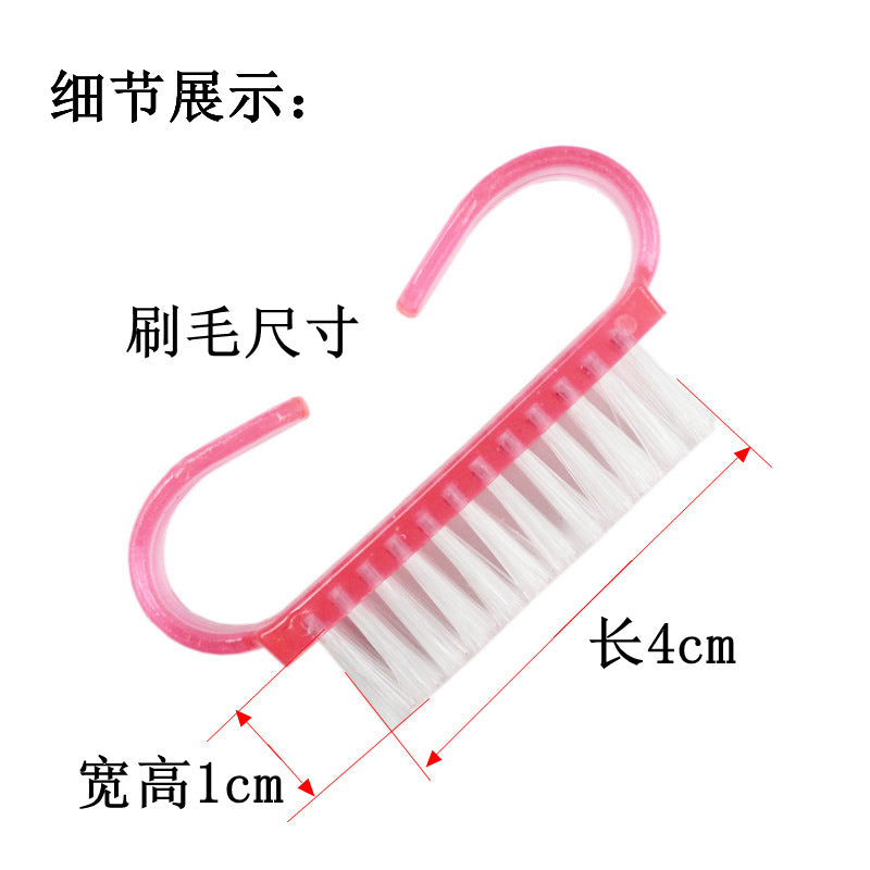 Nail Dust Brush - Small Lamb Horn Brush for Clean Nails