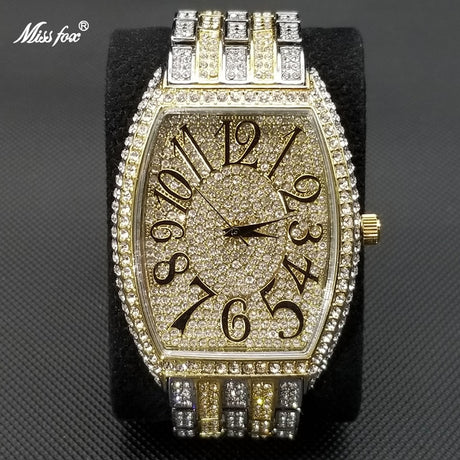 Popular Tonneau Diamond Watch - Atlantic Shopping Mall