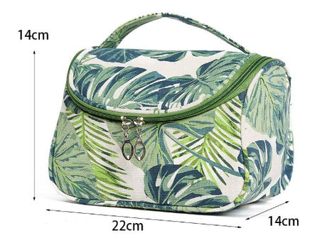 Fashion Travel Ladies Canvas Makeup Bag - Pure Cotton