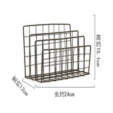 European Style Desktop Book Organizer and Holder