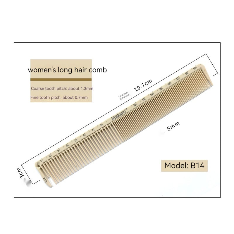Laser Scale Hair Comb - High Quality Design