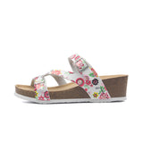 Cork Heeled Slippers for Elevated Outdoor Beach Style