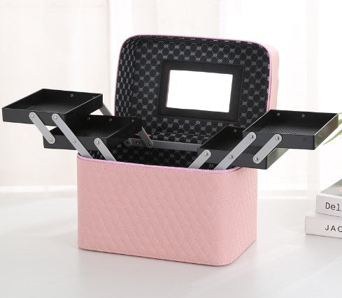Professional Women Large Capacity Makeup Storage Bag