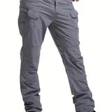 Men's Plus Size Waterproof Tactical Cargo Pants for Hiking