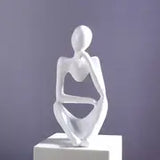 Mini Abstract Character Ornament for Creative Home Decor