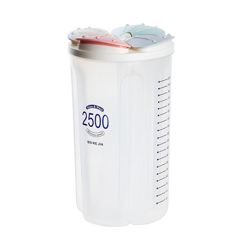Transparent Storage Jar for Grains and Snacks