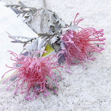 Artificial Flowers with 2 Heads for Home Decoration