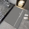 Bathroom Silicone Diatomaceous Water Absorbent Mat