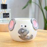 Creative Cartoon Animal Succulent Planter Set (Owl)