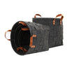 Thick Felt Storage Bin - Round Fabric Laundry Basket
