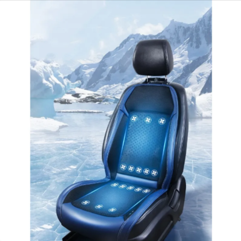 Car Cooling Seat Pad with Massage