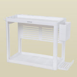 2-Tier Kitchen Storage Rack for Utensils and Spices