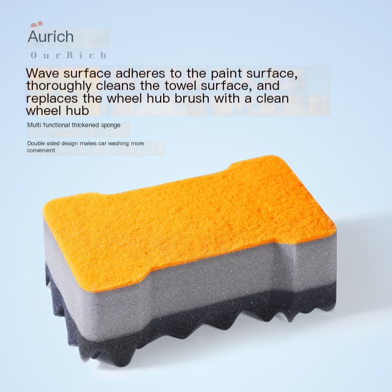 Large High-Density Car Wash Sponge for Stains Removal