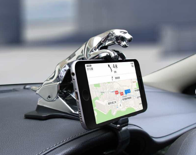 Car Dashboard Mount Holder with Rotating Clip