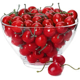 100pcs Artificial Cherry Fruits for Home Decoration