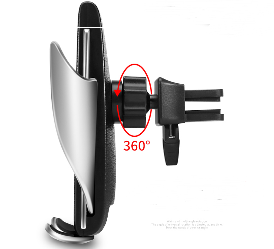 Magic Clamp S5 Wireless Car Charger & Phone Holder