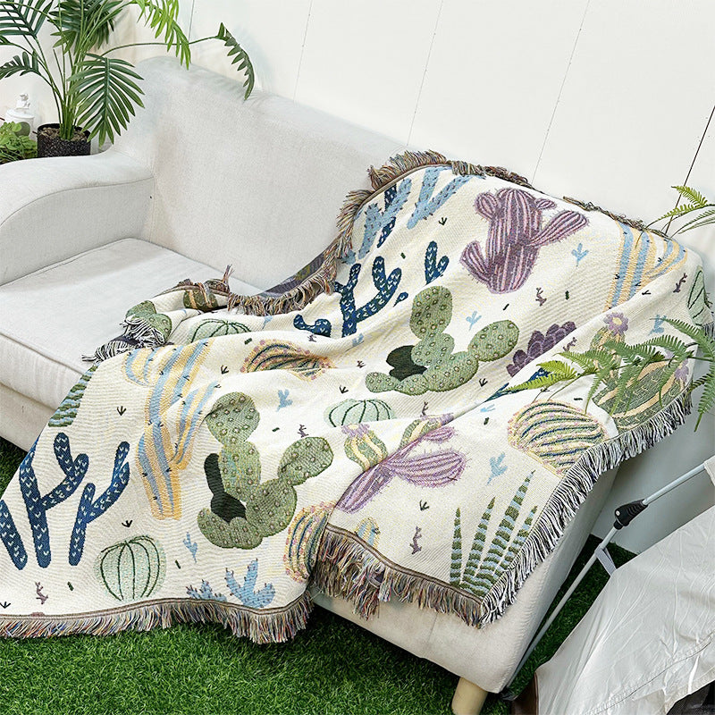 Bohemian Outdoor Camping Blanket and Picnic Mat