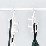 Creative Home Storage Rack for Closet with Hooks
