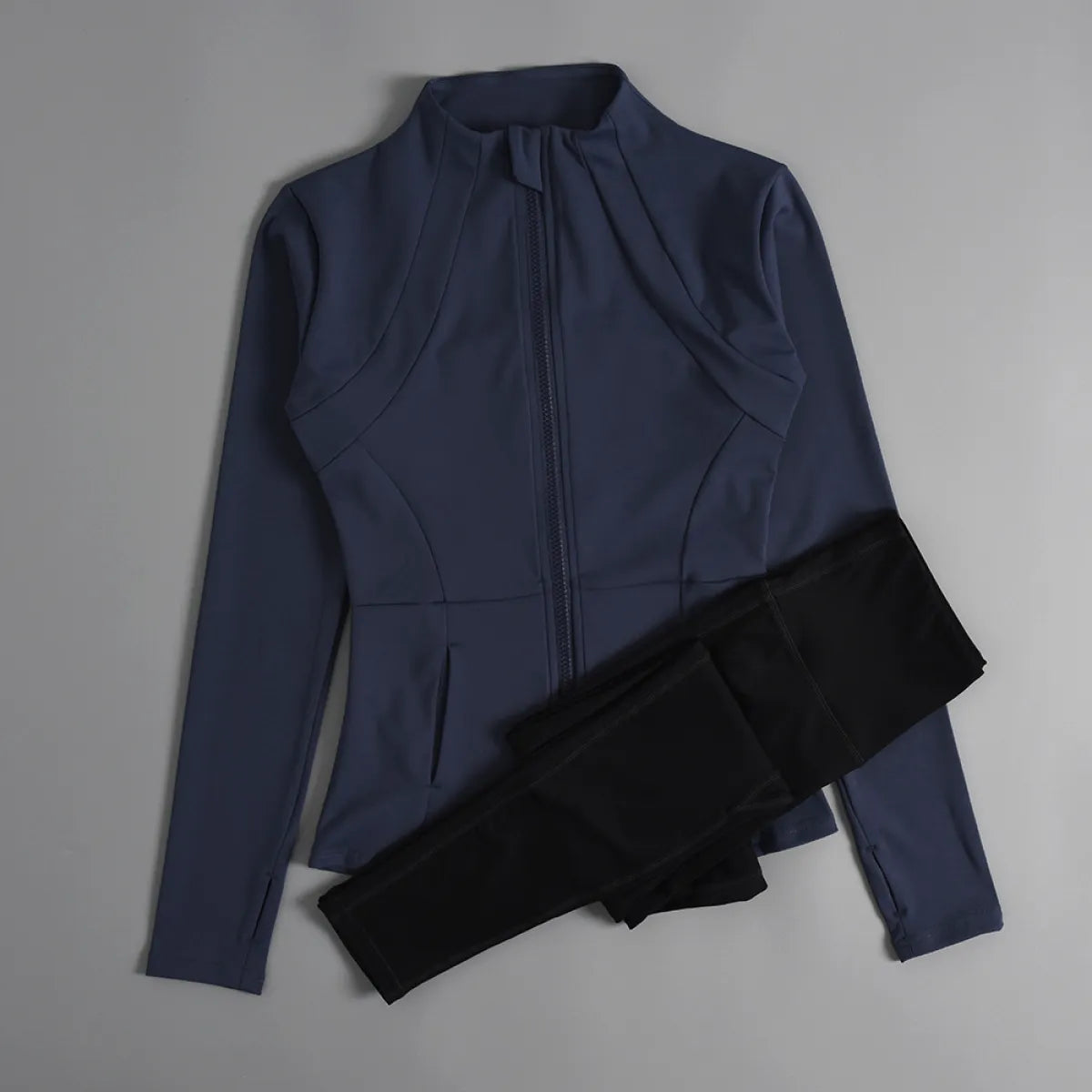Long Sleeve Slim-Fit Fitness Jacket