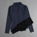 Long Sleeve Slim-Fit Fitness Jacket