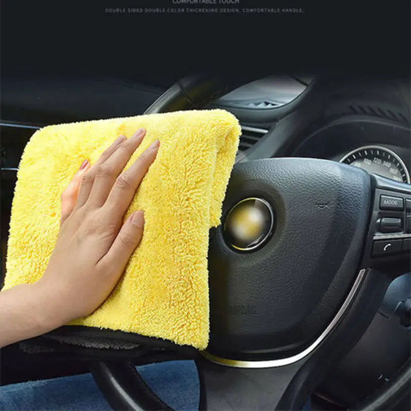 2pcs Double Thick Absorbent Towel for Car Wash