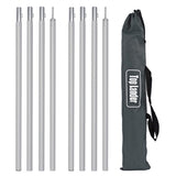 Adjustable 2m Aluminum Camping Tent Support Poles