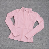 Long Sleeve Slim-Fit Fitness Jacket