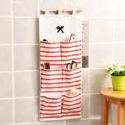 Hanging Organizer Bag with 6/8 Pockets for Home Use
