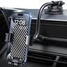 BIPOPIBO Phone Holders for your Car [Long Flexible Neck] Car Phone Mount [Anti-Shake Stabilizer] Cell Phone Holder Car for Dashboard Windshield Automotive Accessories Fit for iPhone Android Smartphone