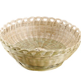 Bamboo Lotus-Shaped Fruit Basket for Home Storage