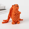 Pet Toy: Chew Rope Animal Shape for Dogs