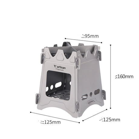 Widesea Portable Wood Stove for Camping