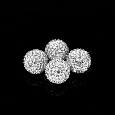 Diamond Crystal Tire Valve Caps - Car Accessories
