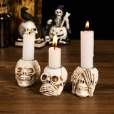 Day of the Dead Skull Resin Ornament for Home Decor