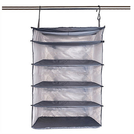 Outdoor Travel Storage Bag - Three-Layer Hanging Organizer