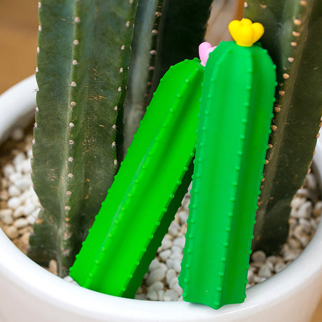 Cactus Silicone Pencil Case - Creative Stationery Bag