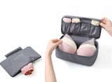 Underwear and Bra Organizer Bag for Travel and Toiletries