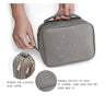 Double Layer PU Leather Makeup Storage Bag