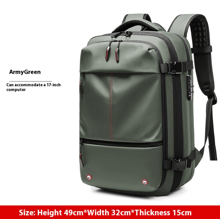 Men's Large Multifunctional Travel Backpack